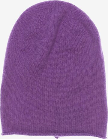 Zwillingsherz Hat & Cap in One size in Purple: front