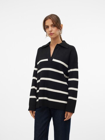 VERO MODA - Jersey 'Luna' en negro: frente