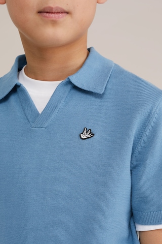 WE Fashion Свитер в Синий