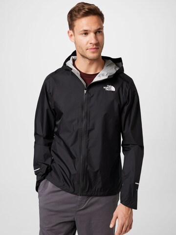 Geacă outdoor 'FIRST' de la THE NORTH FACE pe negru: față