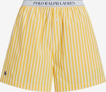 Polo Ralph Lauren Pyjamashorts ' Capsule Valentine's Day ' in Gelb: predná strana