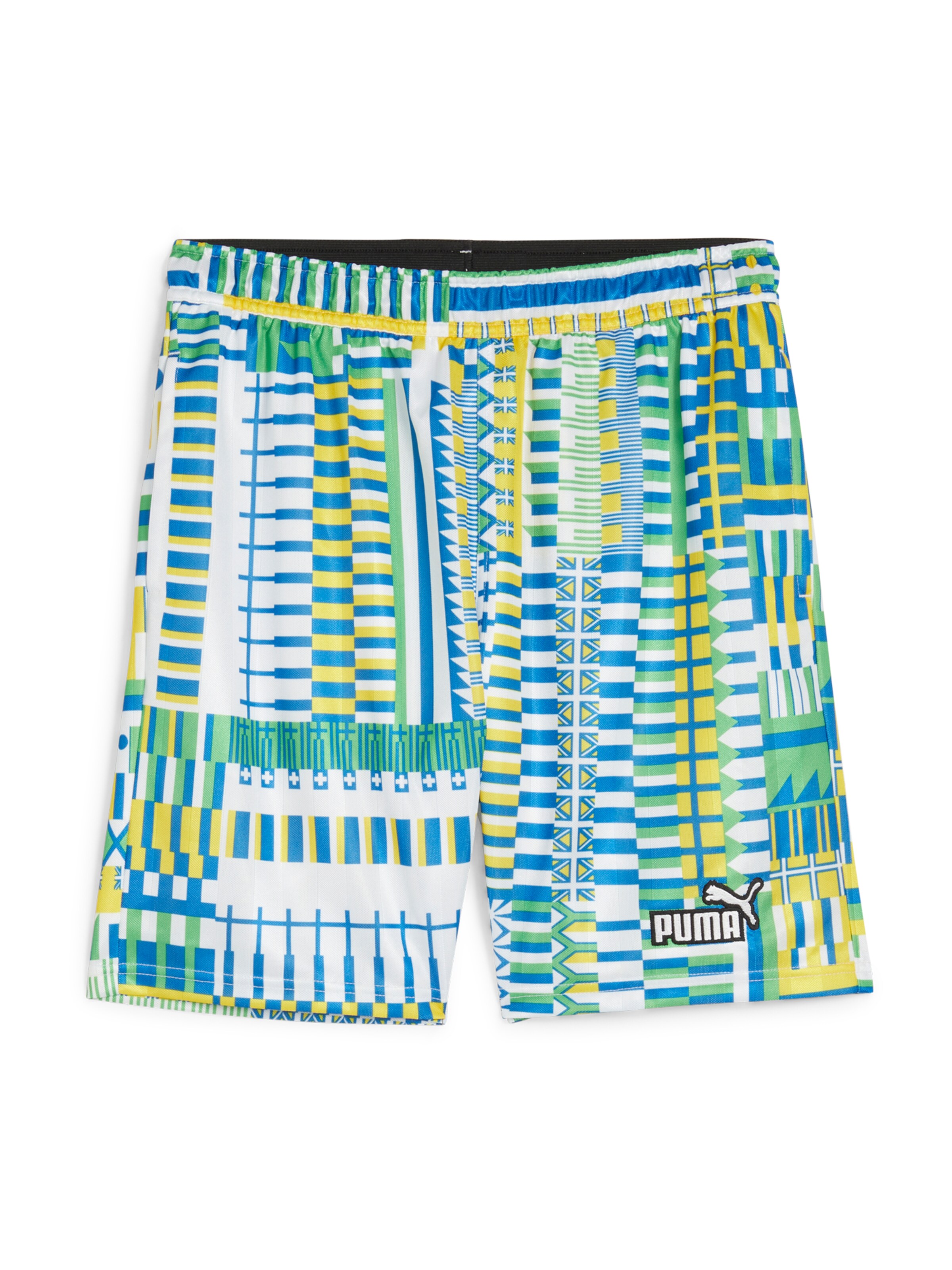 PUMA Normalny krój Spodnie sportowe w kolorze biały: przód