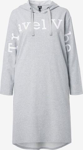 Ulla Popken Dress in Grey: front