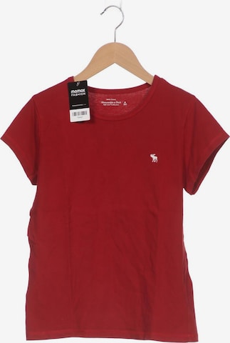 Abercrombie & Fitch T-Shirt M in Rot: predná strana