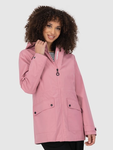 Parka di mezza stagione 'LeiaAK A' di alife & kickin in rosa: frontale