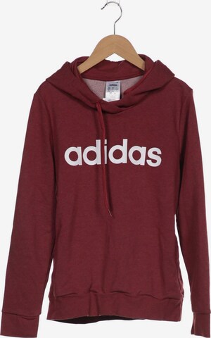 ADIDAS PERFORMANCE Sweatshirt & Zip-Up Hoodie in XS in Red: front