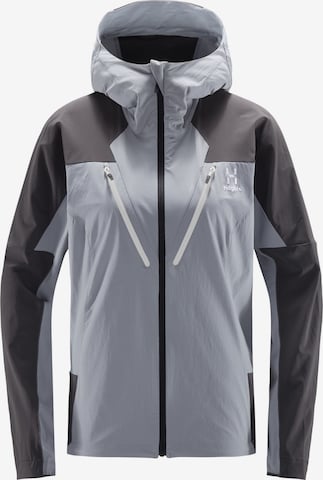 Haglöfs Outdoor Jacket 'Tegus' in Grey: front