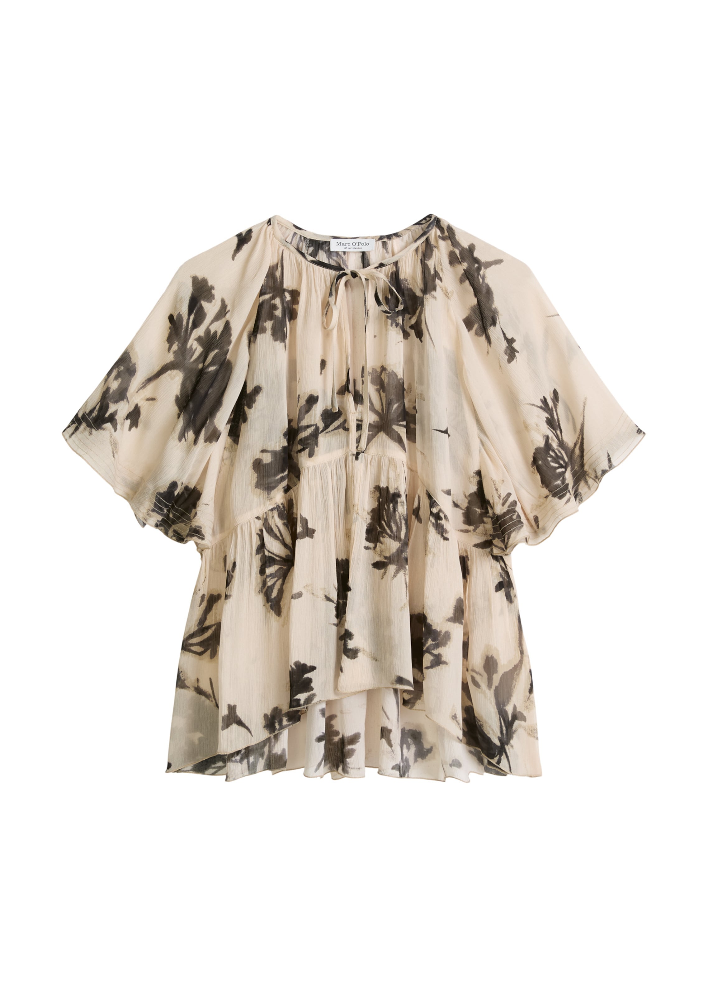 Marc O'Polo Blouse in Beige: voorkant