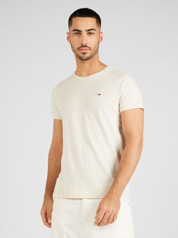 Tommy Jeans T-Shirt in Beige: Vorderseite