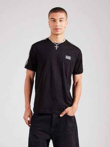 EA7 Emporio Armani Футболка в Черный: спереди