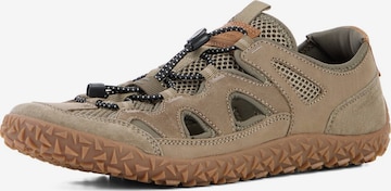 CAMEL ACTIVE Leichter Sneaker mit luftigen Partien in Grün: Vorderseite