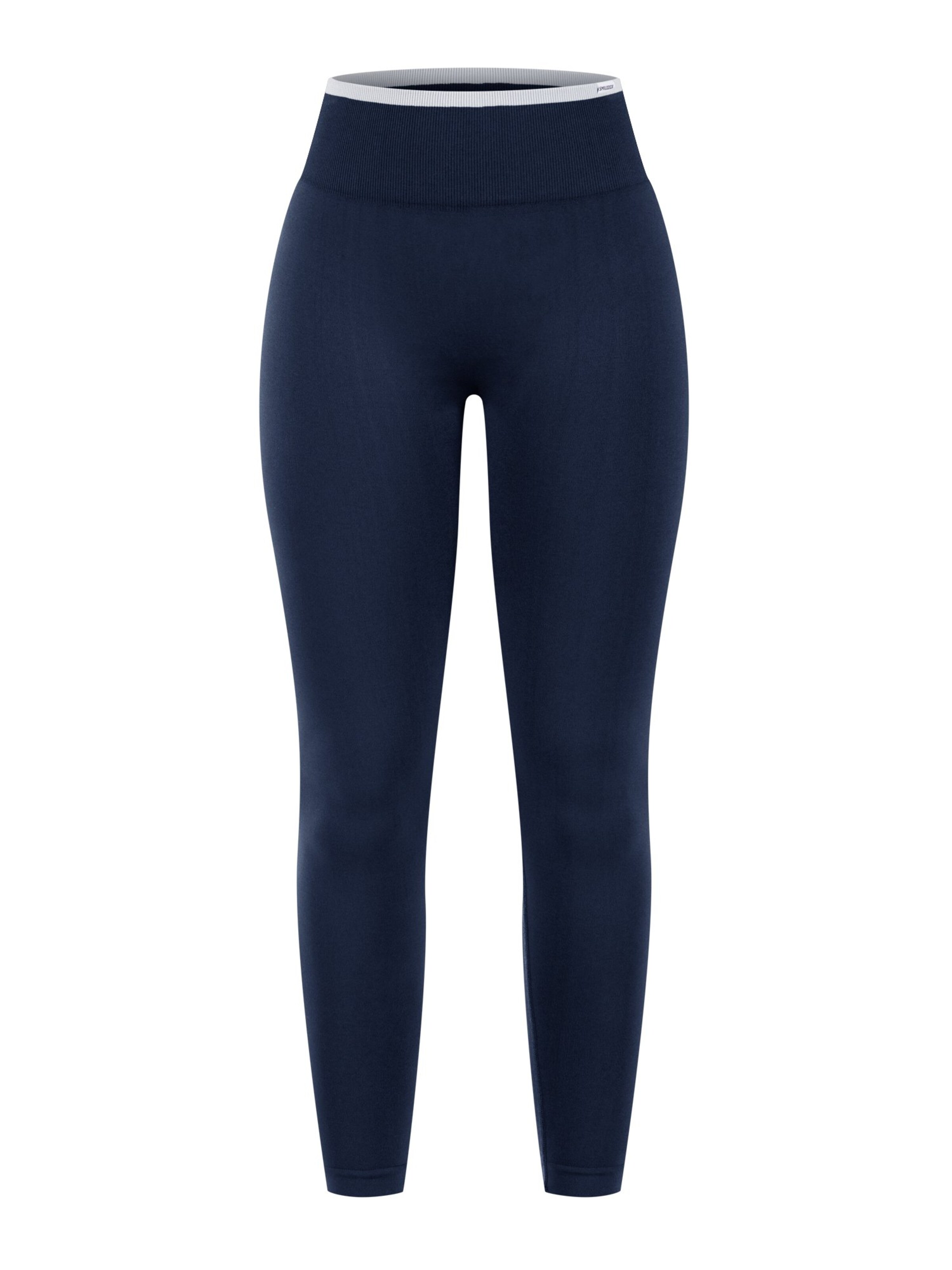 Smilodox Skinny Leggings in Blauw: voorkant
