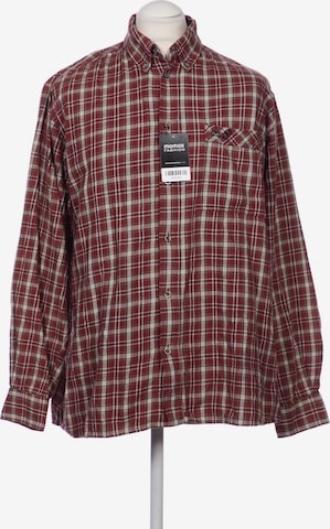 JACK WOLFSKIN Button Up Shirt in XL in Brown: front