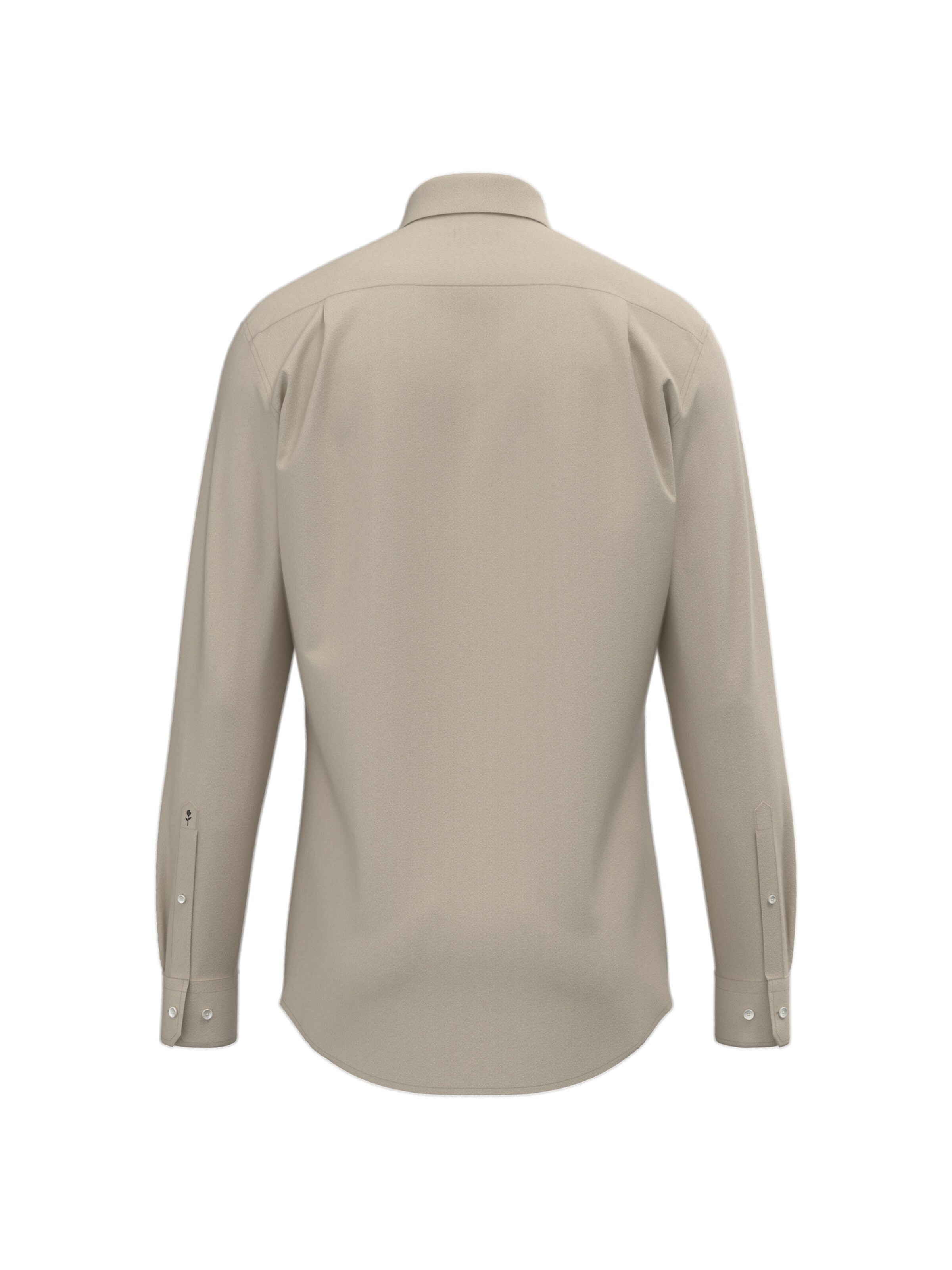 SEIDENSTICKER Regular fit Zakelijk overhemd in Beige
