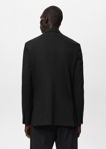 MANGO MAN Regular fit Suit Jacket in Black