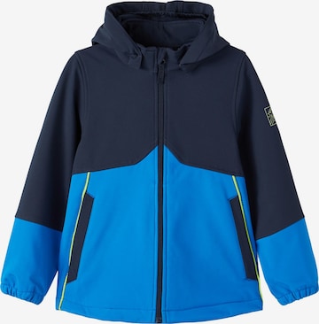 NAME IT Weatherproof jacket 'Alfa' in Blue: front
