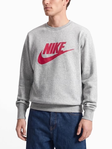 Nike Sportswear Sweatshirt 'CLUB' i grå