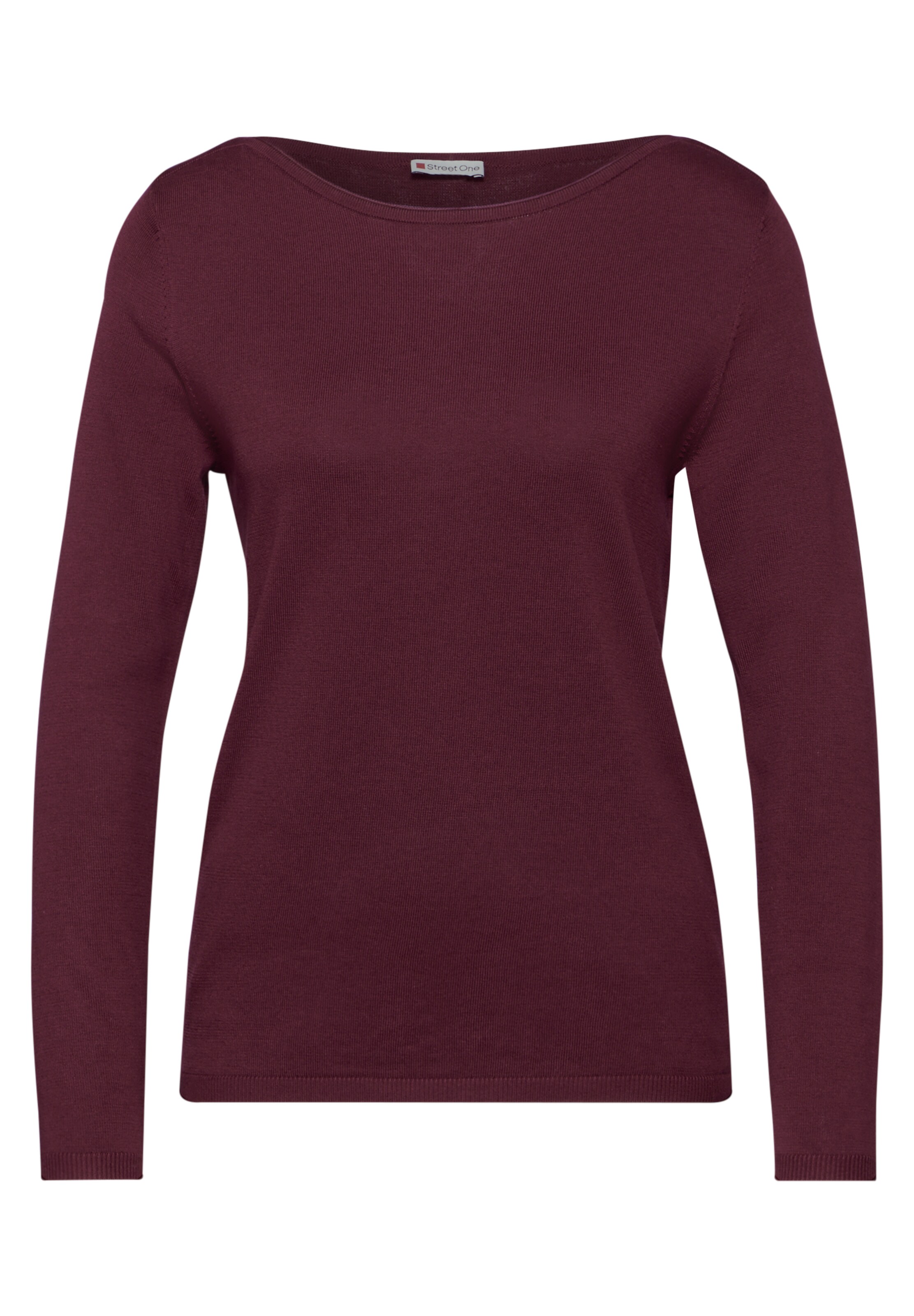 STREET ONE Strickpullover in Rot: Vorderseite