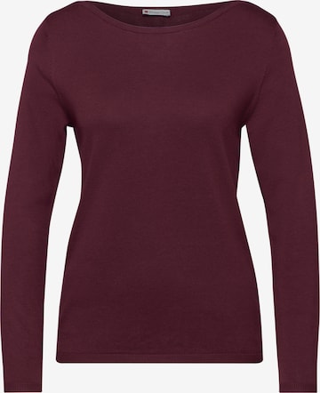 STREET ONE Strickpullover in Rot: Vorderseite
