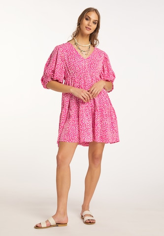 Robe IZIA en rose