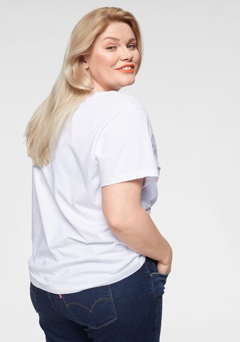 Levi's® Plus Shirts 'PL The Perfect Tee' i hvid