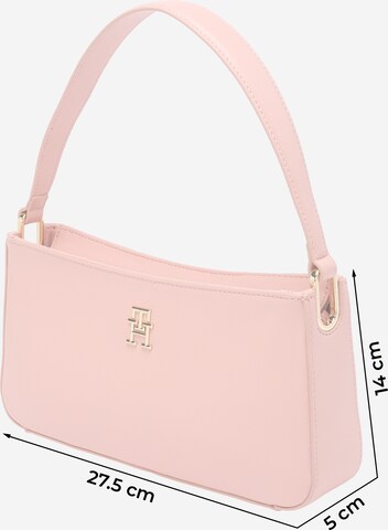 Borsa a spalla di TOMMY HILFIGER in rosa