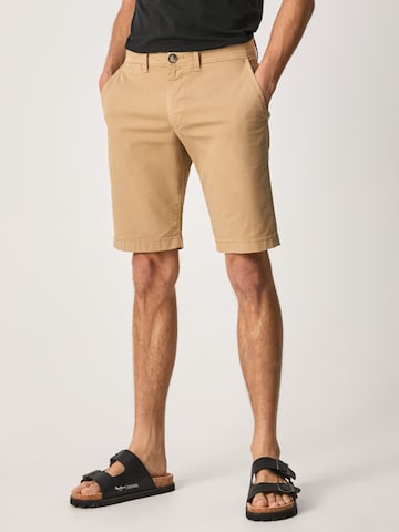 Pepe Jeans Slimfit Hose in Braun: predná strana