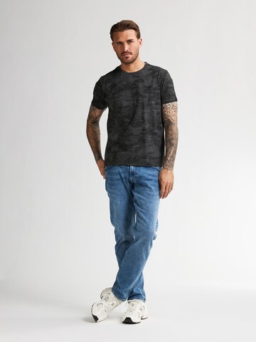 Petrol Industries T-Shirt 'Provo' in Schwarz