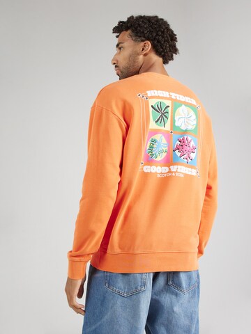 SCOTCH & SODA Sweatshirt in Oranje