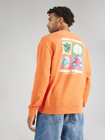 SCOTCH & SODA Sweatshirt in Orange