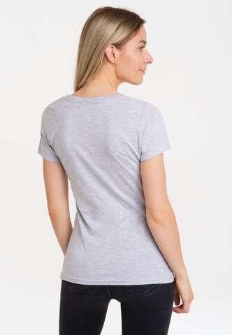 LOGOSHIRT T-Shirt 'NASA' in Grau