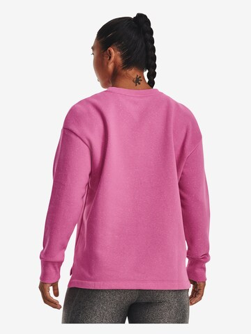 UNDER ARMOUR Sweatshirt in Pink