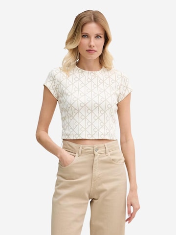 Maglietta 'LV047G830G' di Calvin Klein Jeans in beige