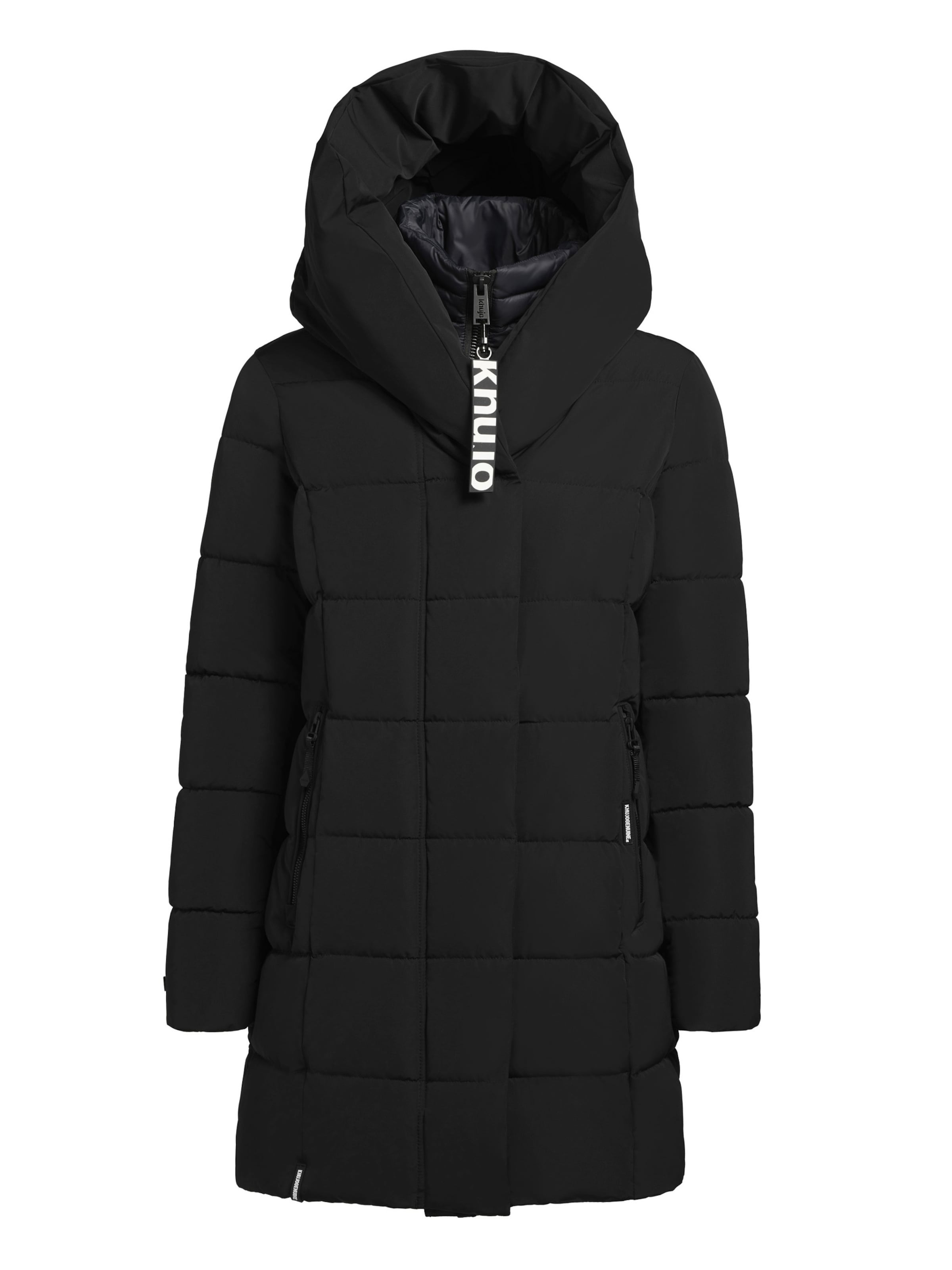 khujo Winter jacket ' TENX ' in Black: front