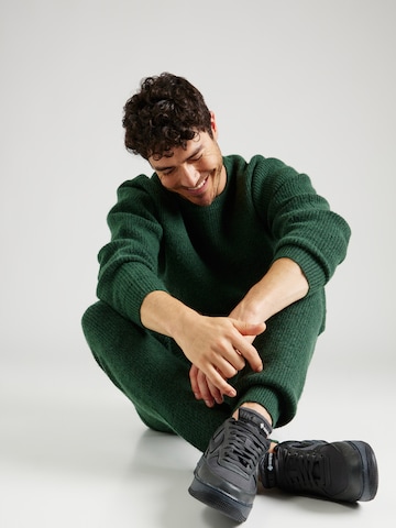 ABOUT YOU x Jaime Lorente Sweater 'Santino' in Green