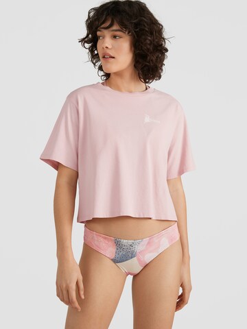 T-shirt O'NEILL en rose : devant