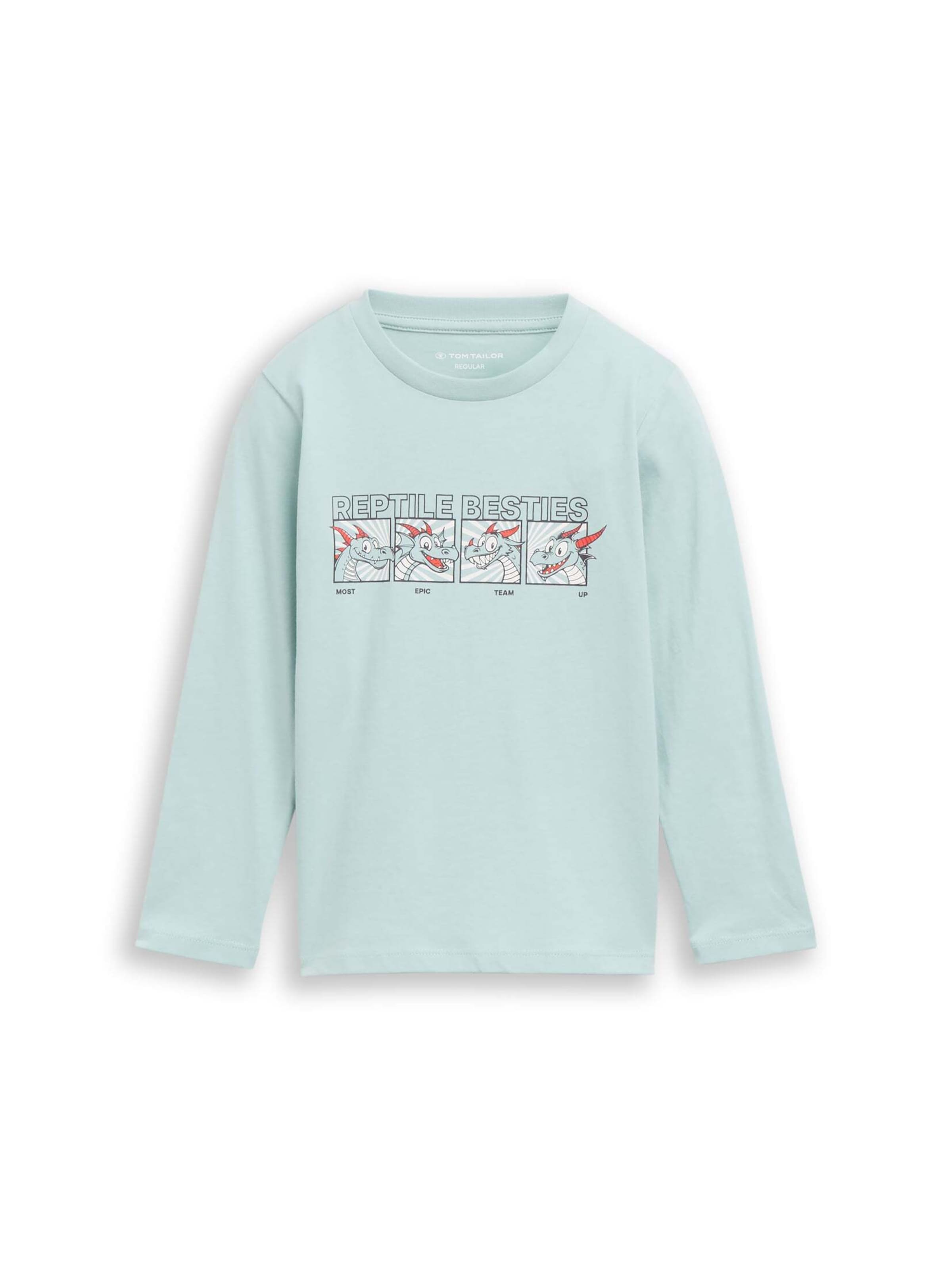 TOM TAILOR Shirt in 92 in mint / mischfarben, Produktansicht