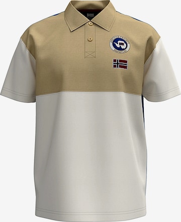 NAPAPIJRI Shirt 'E-Reflect' in Blauw: voorkant