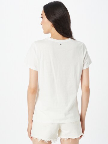 PULZ Jeans Shirt 'HOPE ' in White