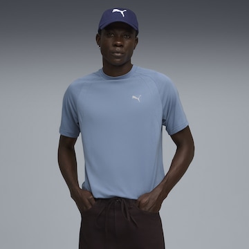 PUMA Performance shirt 'Evostripe' in Blue: front
