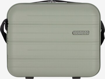 American Tourister Toilettas 'High Turn' in Groen: voorkant