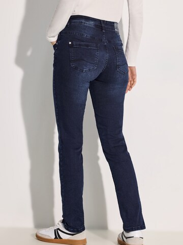 CECIL Slimfit Jeans 'Scarlett' in Blau