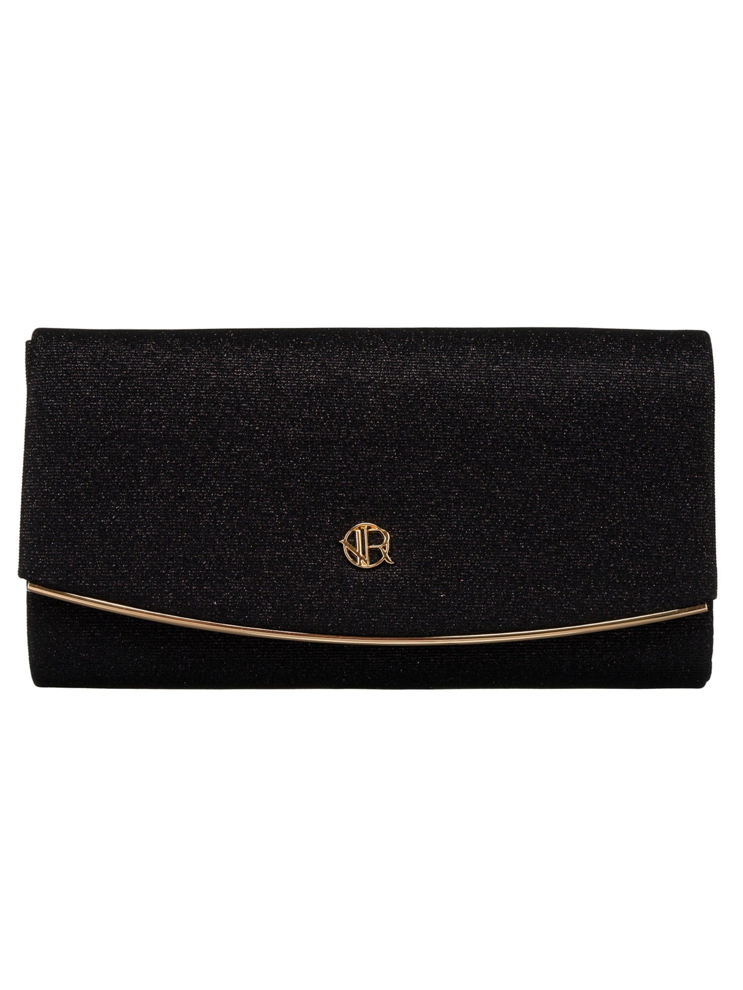 Tomshop24-7 Clutch 'Rovicky Alice' in Black: front