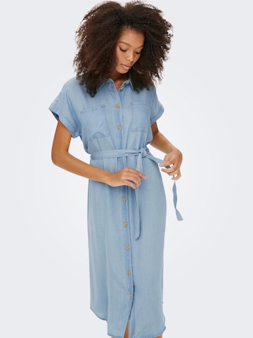 ONLY Shirt Dress 'Pema' in Blue