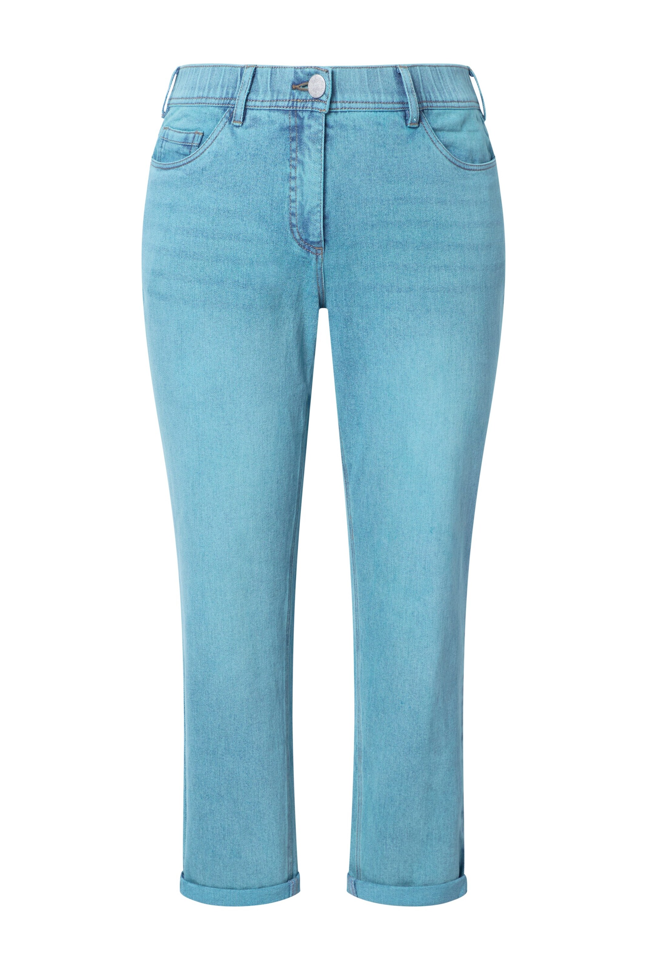 Ulla Popken Regular Jeans in Blau: Vorderseite