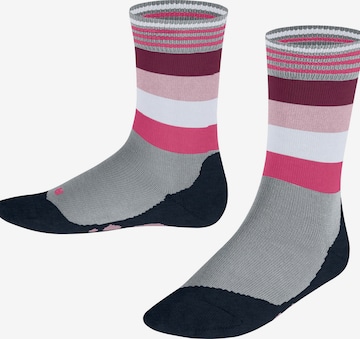 FALKE Socks 'Active Fox' in Silver: front