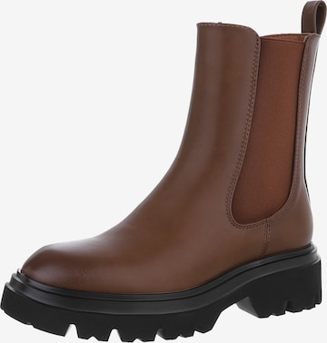 Ital-Design Chelsea Boots in Brown: front