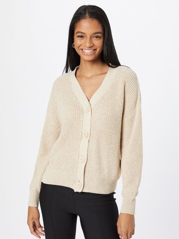 ZABAIONE Knit Cardigan 'Mayra' in Beige: front