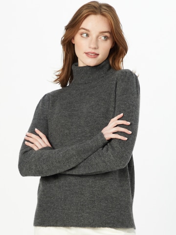 VILA Sweater 'Eірн' in Grey: front
