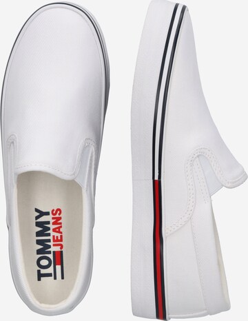 Tommy Jeans - Zapatillas sin cordones en blanco